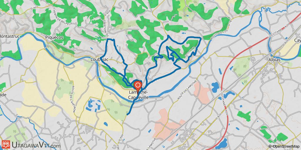 Rando autour de Lamothe Capdeville