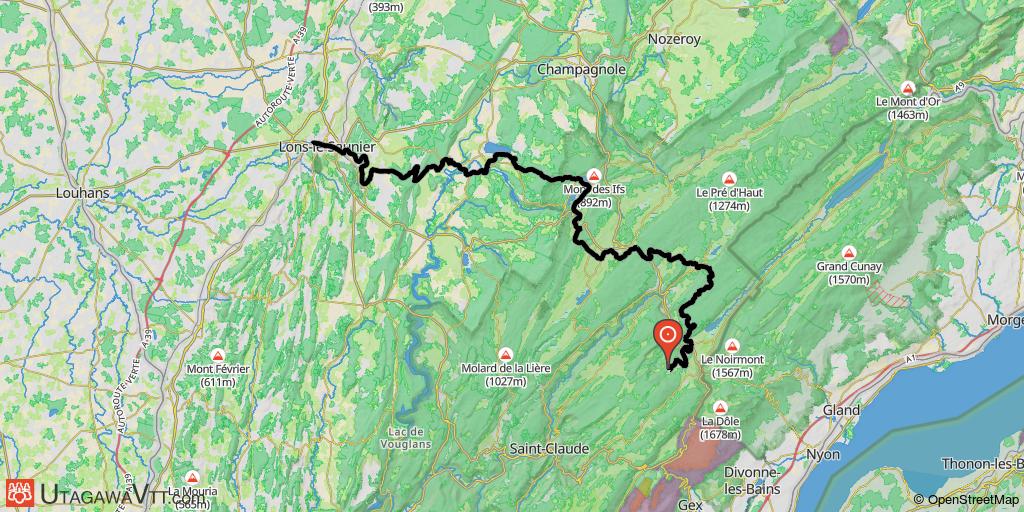 Le Jura de haut en bas 2012 - 100 km
