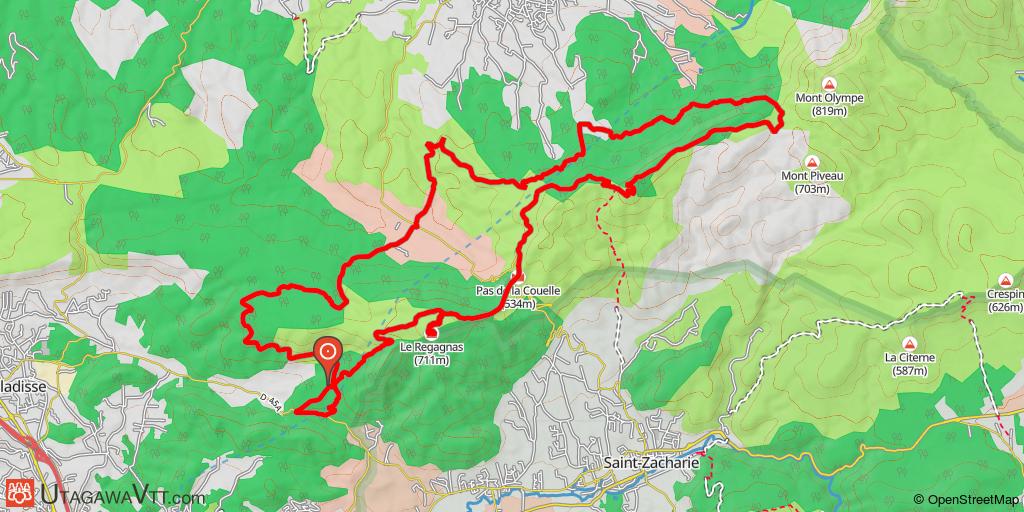 L'Ermitage de Saint-Jean-du-Puy et la vigie du Regagnas