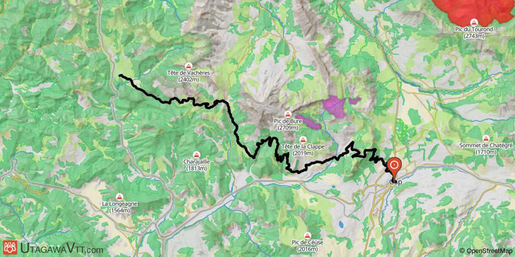Raid Chemins du Soleil -Gap - Lus-la-Croix-Haute (Etape 1/3)