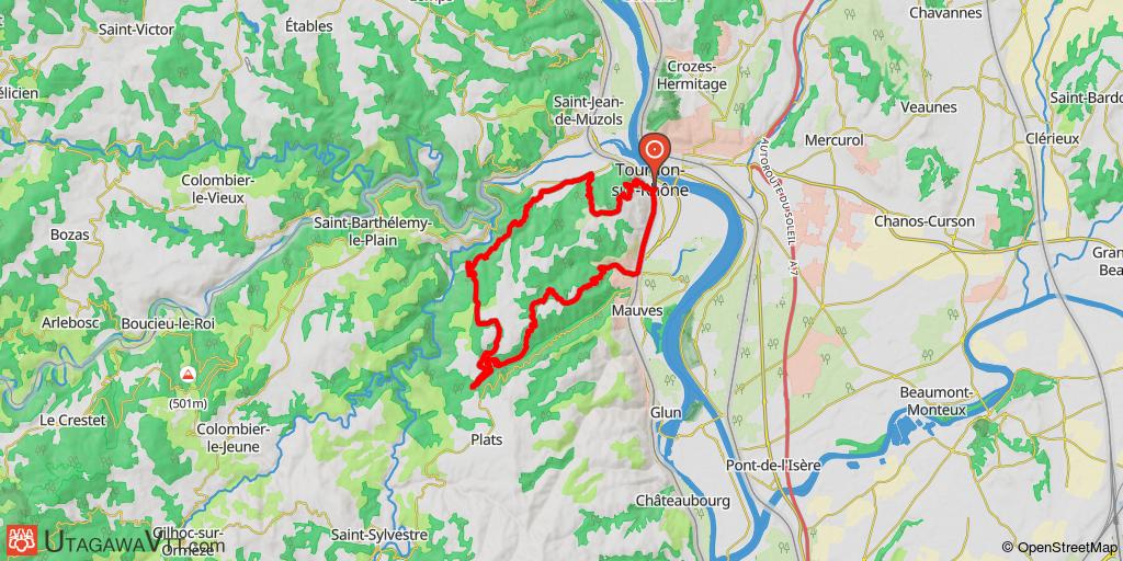 Tournon : Petit parcours mais costaud