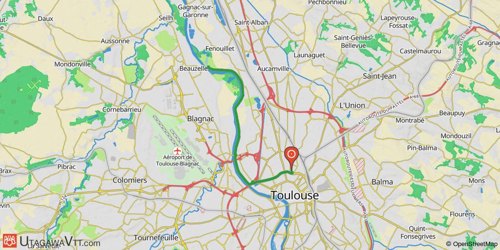 Toulouse nord-ouest - Bord de Garonne