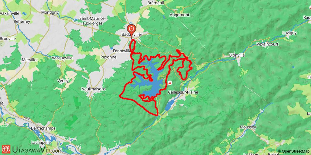 Rando des lacs Mercier David 2012 - 40 km