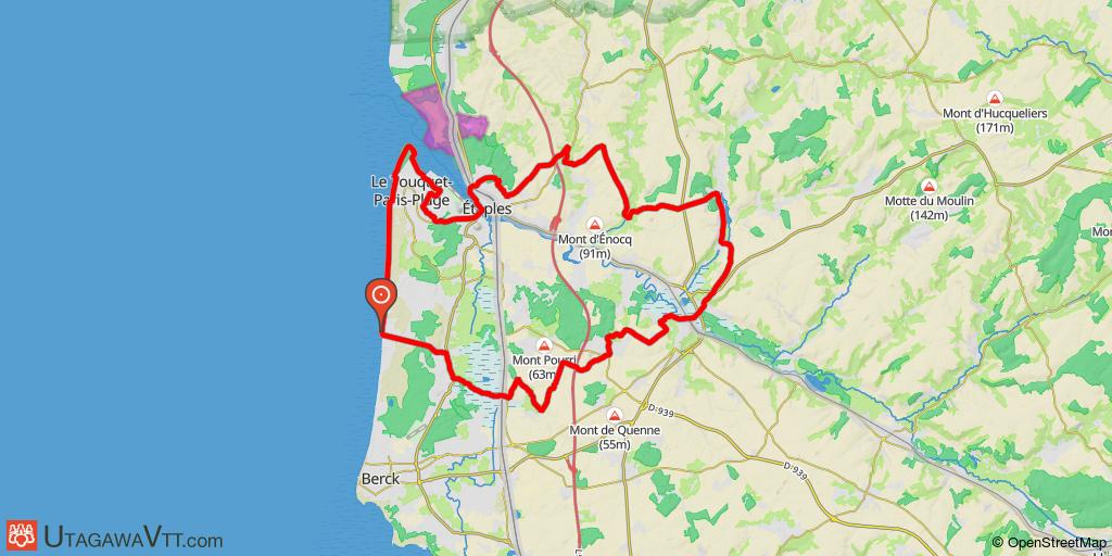 Rando autour de la baie de Canche