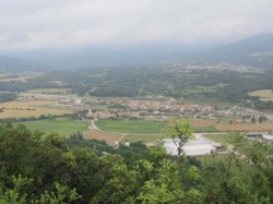 Argelaguer depuis 'Mar de Deu del Guilar'
