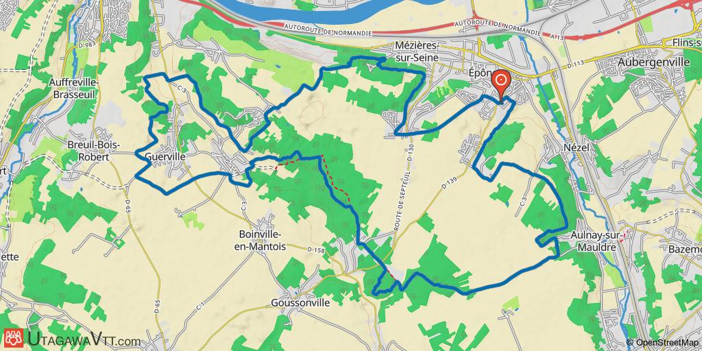 Epône Tour 2012 - 33 km