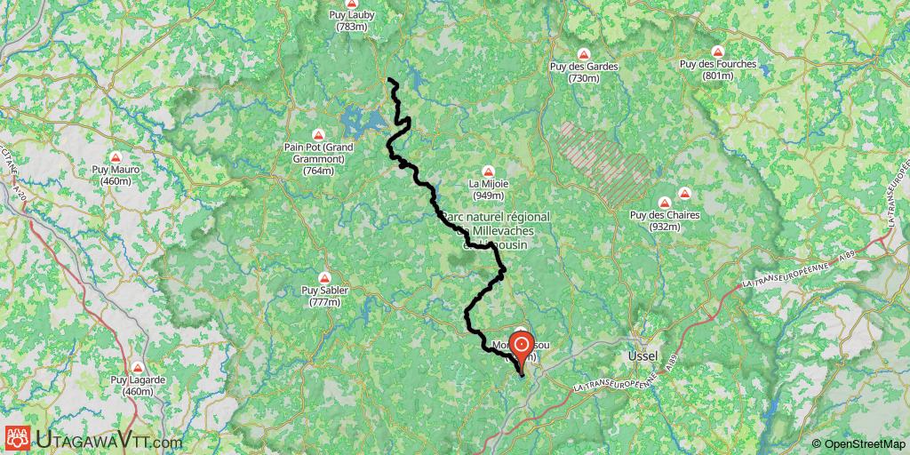 Traversée du Limousin 2006 - Meymac - Royère (Etape 1/3)