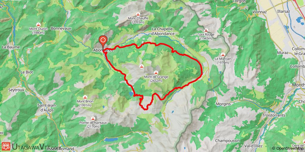 Tour du Mont de Grange