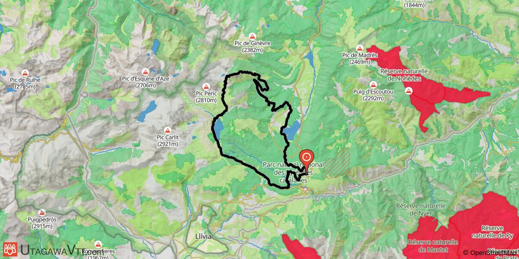 La Llagonne - Lacs Camporells et Bouillouses