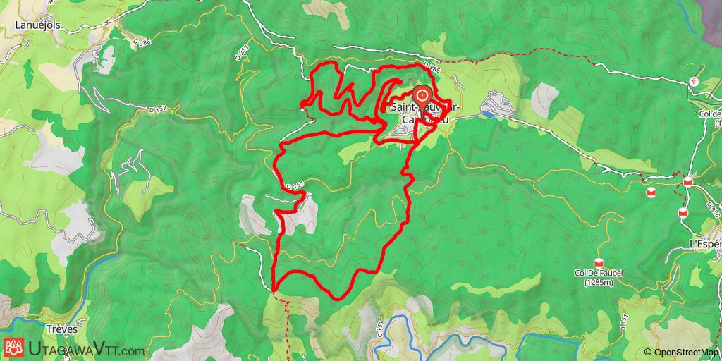 Midi Libre VTT Aigoual 2012 - 30 km