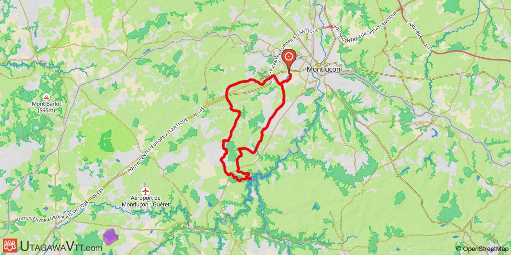 Circuit au départ de Montluçon