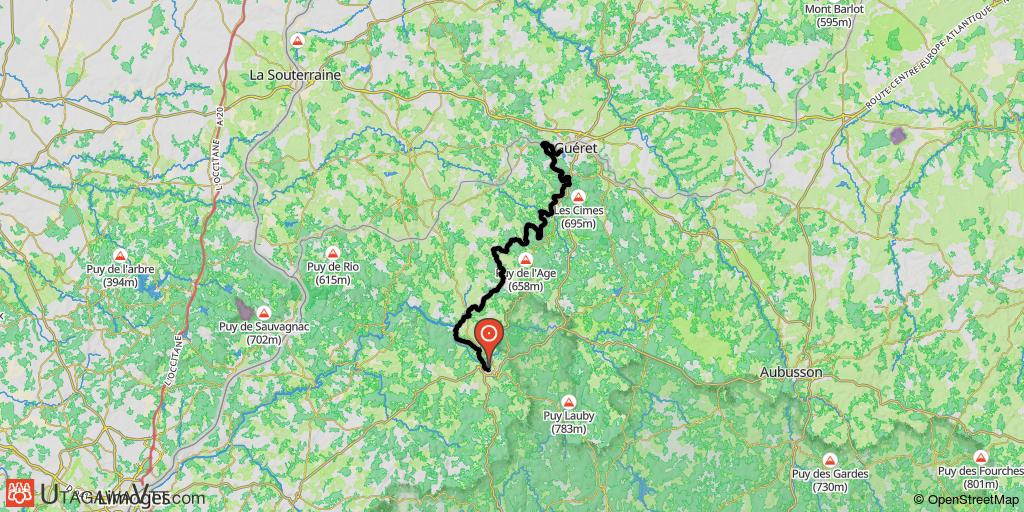 Traversée du Limousin 2006 - Bourganeuf – Guéret (Etape 3/3)