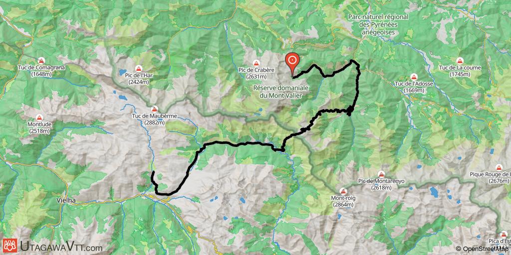 Tour du Valier : Estours - Port d'Aula - Montgarri  (Etape 2/2)