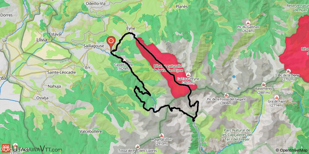 Llo – Finestrelles - Nuria - Eyne