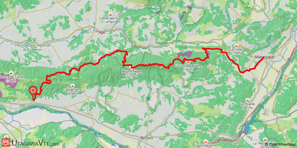 Traversée du Luberon