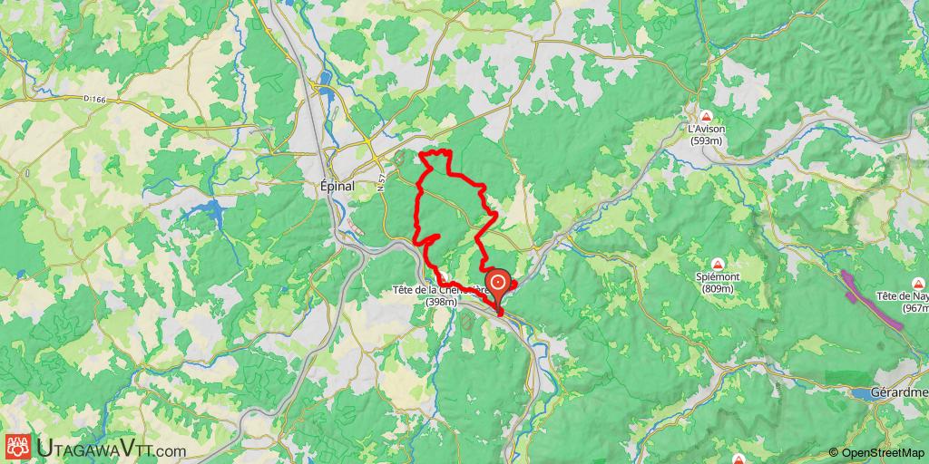 Plaine à l'est d'Epinal
