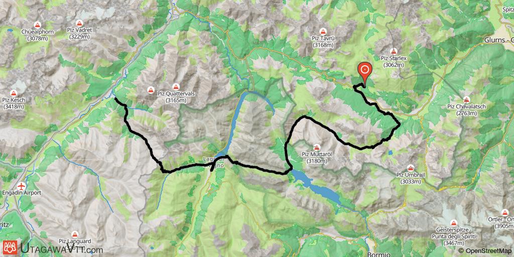 La traversée des Alpes Suisses (Alpine Bike) : Tschierv - S'Chanf (Etape 2/11)