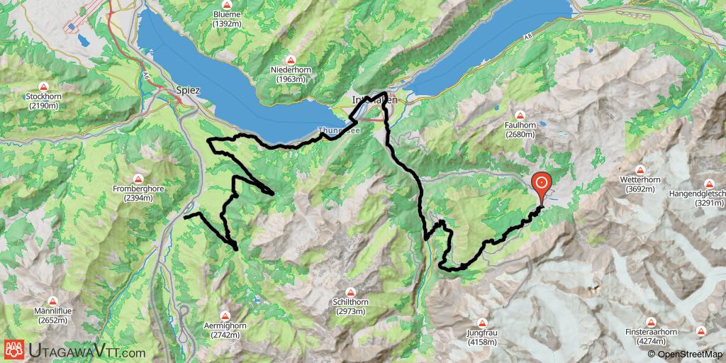La traversée des Alpes Suisses (Alpine Bike) : Grindelwald - Futigen (Etape 9/11)