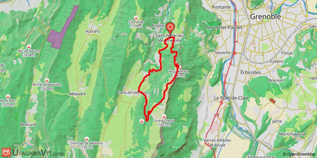 Le Moucherotte par Lans-en-Vercors