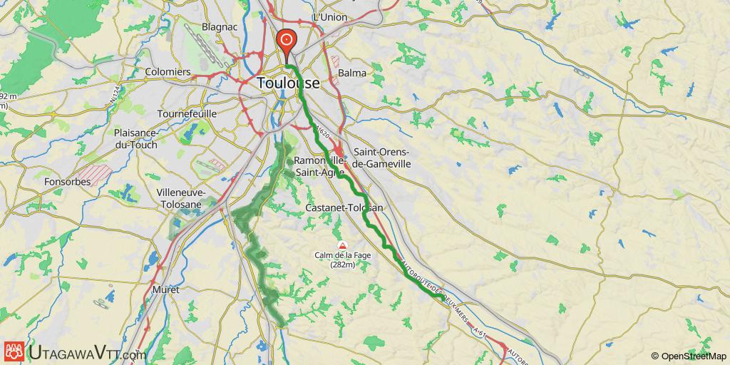 Toulouse Est - Canal du Midi