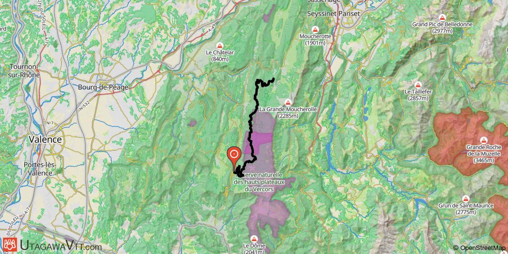 La Grande Traversée du Vercors  - Col du Liorin - Rousset (Etape 2/2)