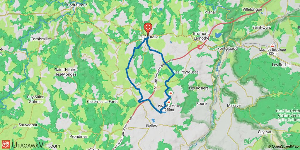 Entre la Goutelle et le puy de Neufont