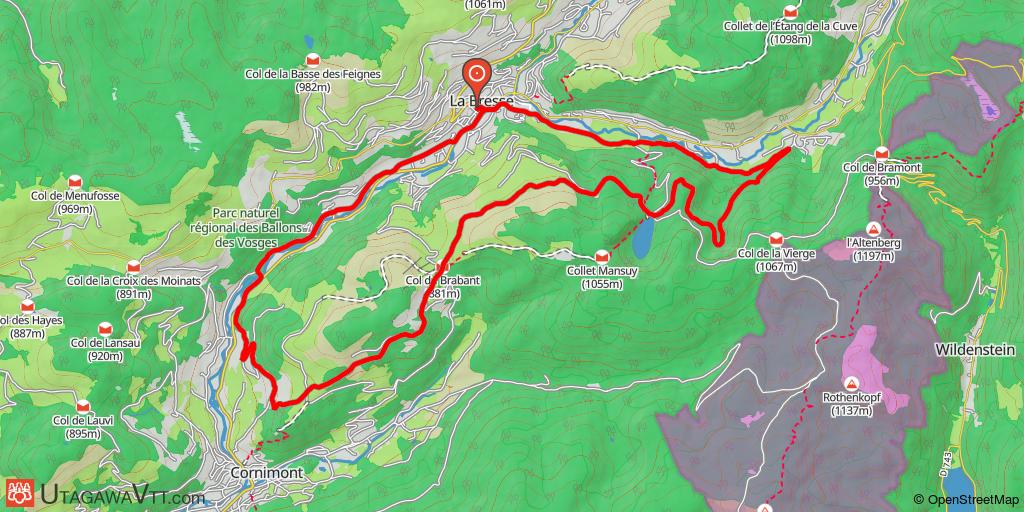Balade sur les hauts de la Bresse et Cornimont