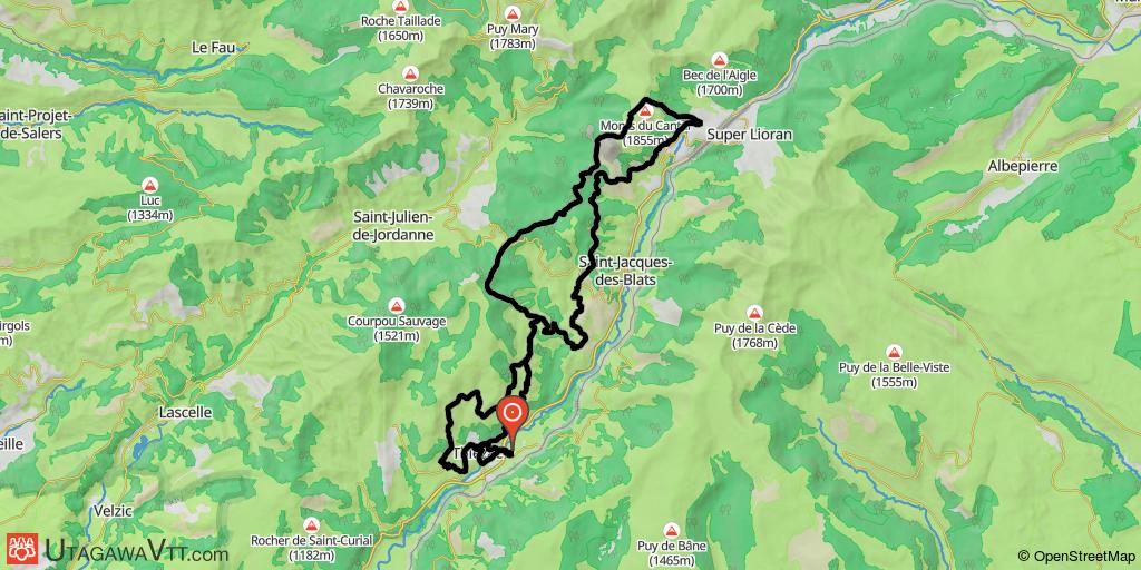 Le tour du Griou avec pause graillou au Font de Cère