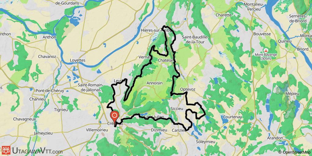 Crémieu - Rallye des Lauzes - 50 km