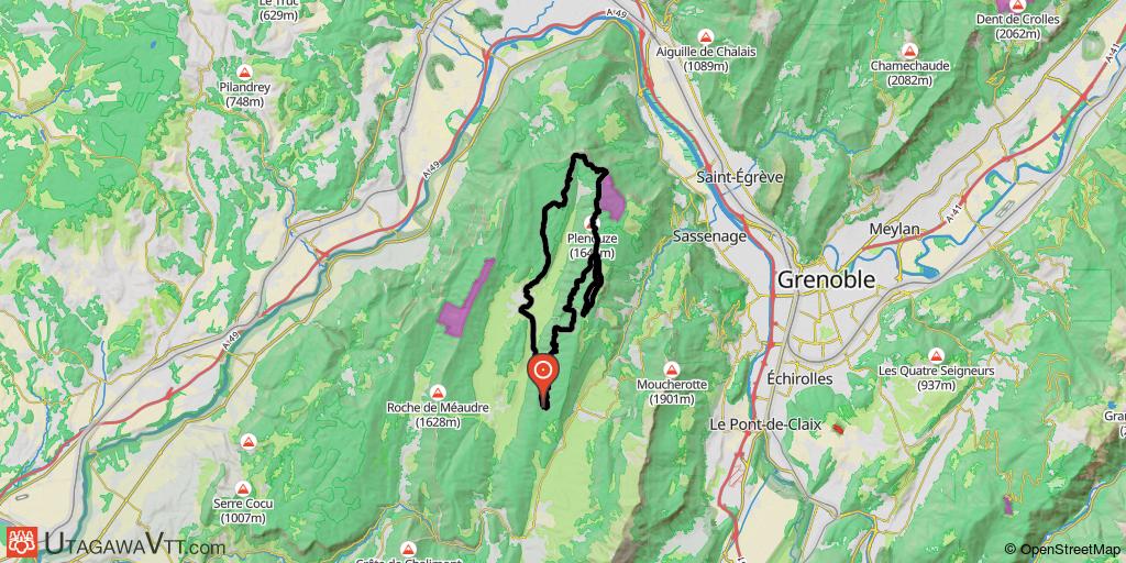 Crêtes de La Molière et Plateau de Gève