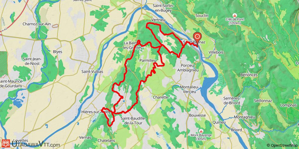 BugeyNet - Massif du Serverin (01 et 38)