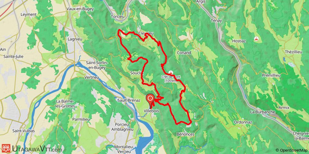 BugeyNet - Le massif du Bugey - Villebois