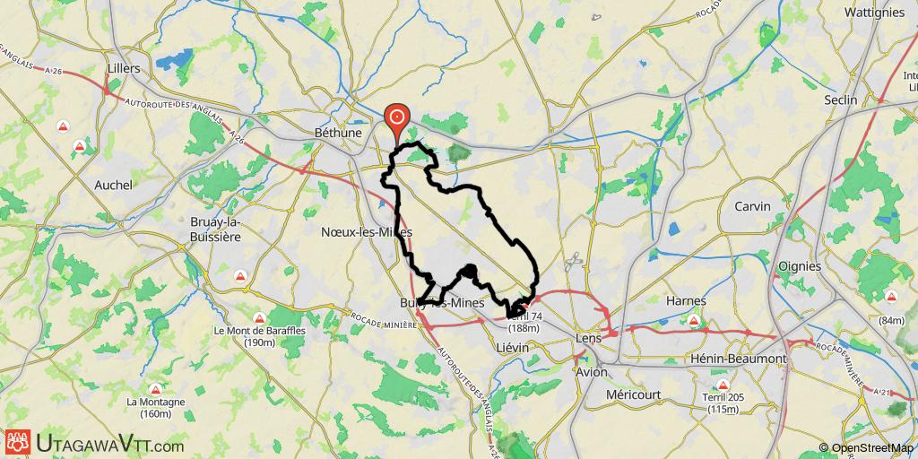 La 8ème randonnée VTT de Beuvry 2006 - 45 km