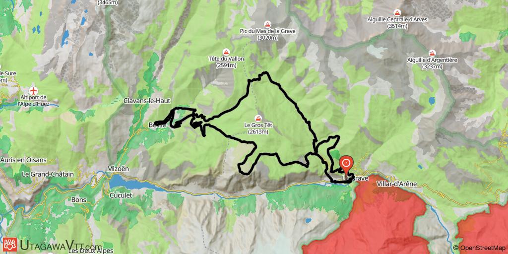 Ultra Raid de la Meije 2012 - Etape1 : Emparis - Besse
