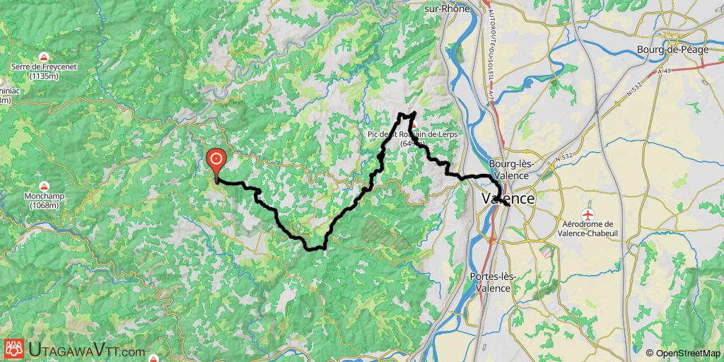 4 jours en Ardèche, boucle au départ de Valence - Etape 4/4