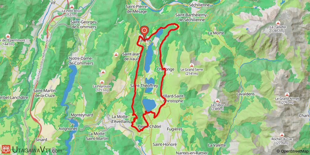 Tour des lacs de Laffrey
