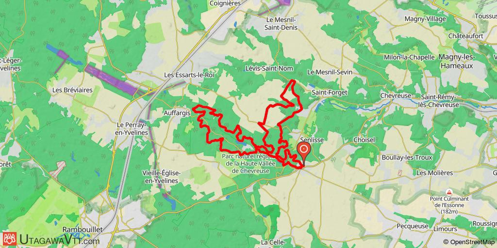 Cernay-la-Ville : La  Cernaysienne 2012 - 37 km