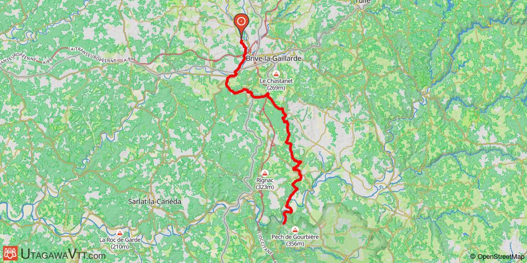 Bourges - Aujols : Etape 5/6 (Varetz - Lacave)