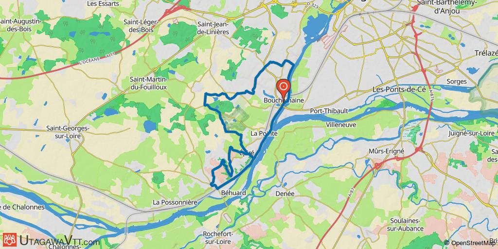 Sur les hauteurs de Bouchemaine