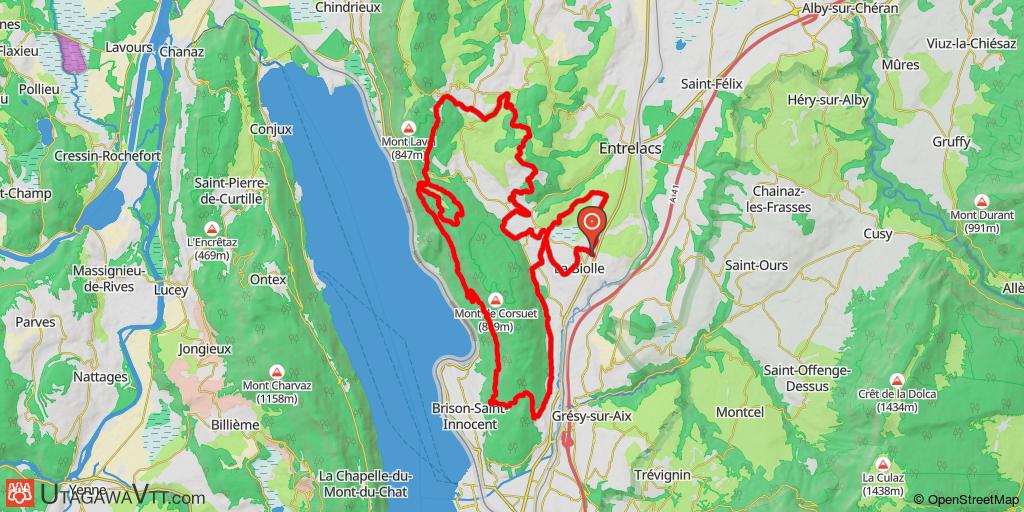 Les Balcons du Lac 2012 - La Biolle - 40 km