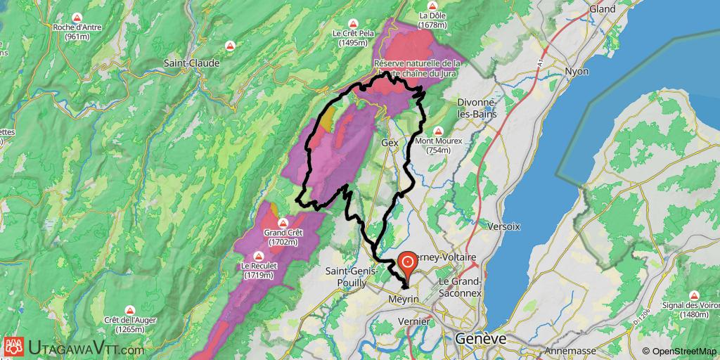 Crêtes du Jura de Vesancy aux Crozets