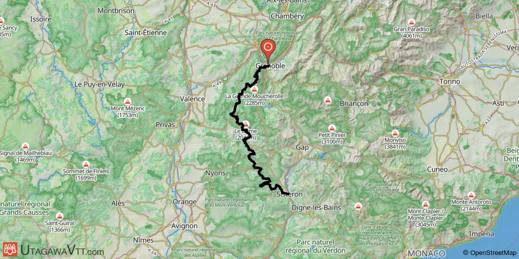 Les Chemins du Soleil : Grenoble - Die - Sisteron