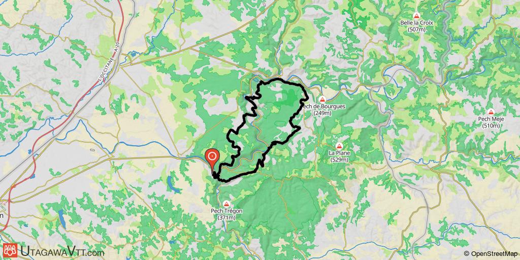 Gorges de l'Aveyron, Bruniquel et Penne