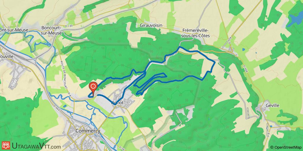 Vignot : Parcours technique