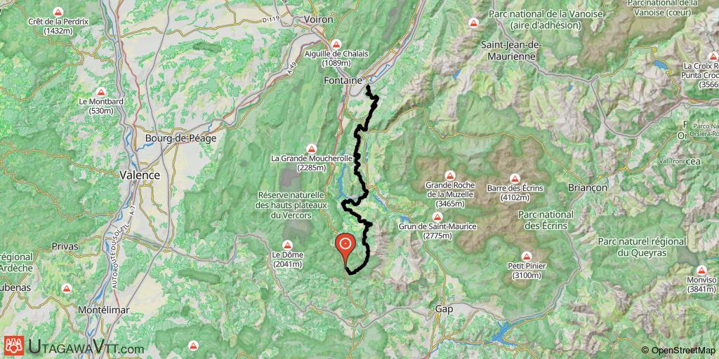 Lus la Croix Haute - Retour vers Grenoble (raid sur 3 jours)
