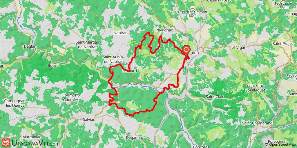 Gourdonnaise verte 2013 - 40 km