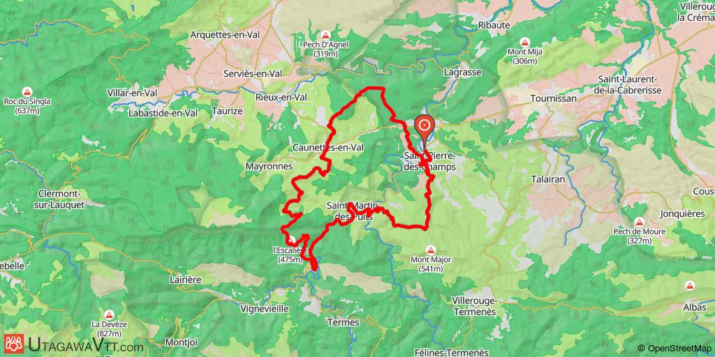 Parcours de printemps dans les Corbières