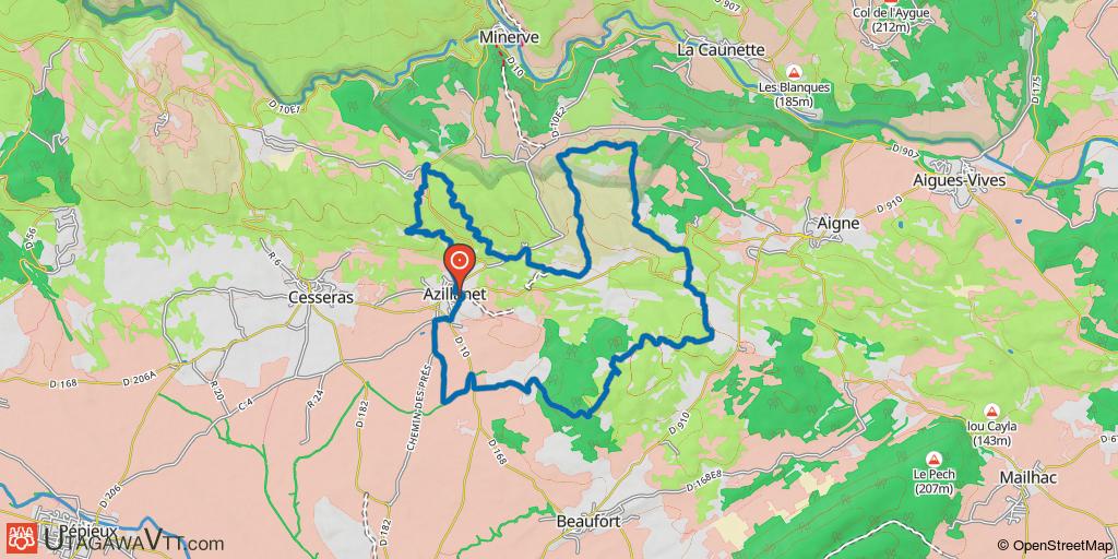 Boucle Est autour d'Azillanet-Minervois