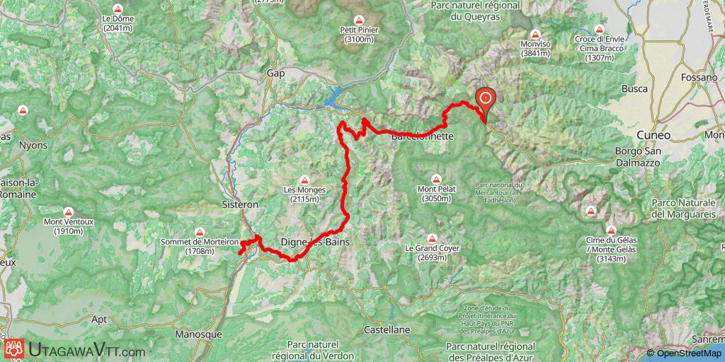 Traversée des Alpes-de-Haute-Provence (4 jours)
