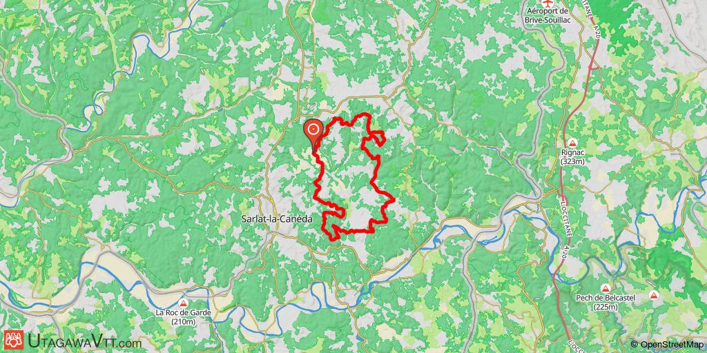 Proissans : La Salamandre2013 - Parcours de 45 km
